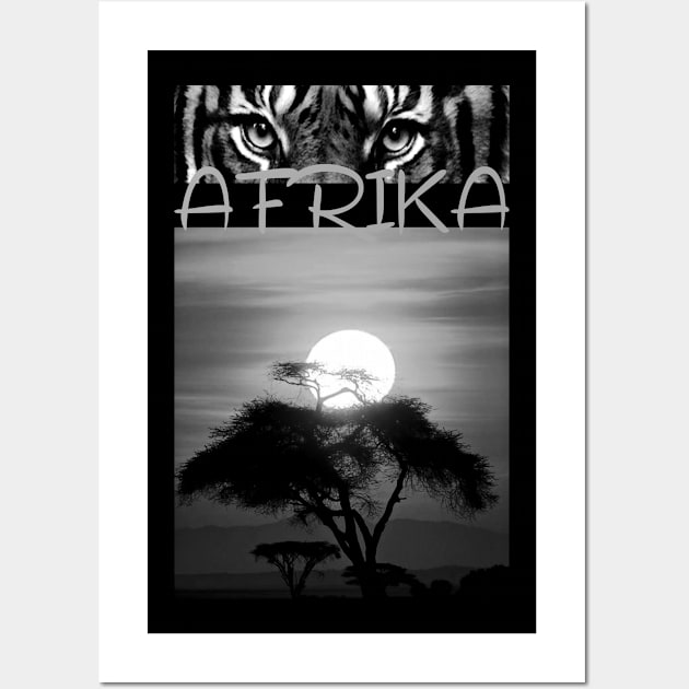 Africa Tiger Wall Art by BC- One- Shop